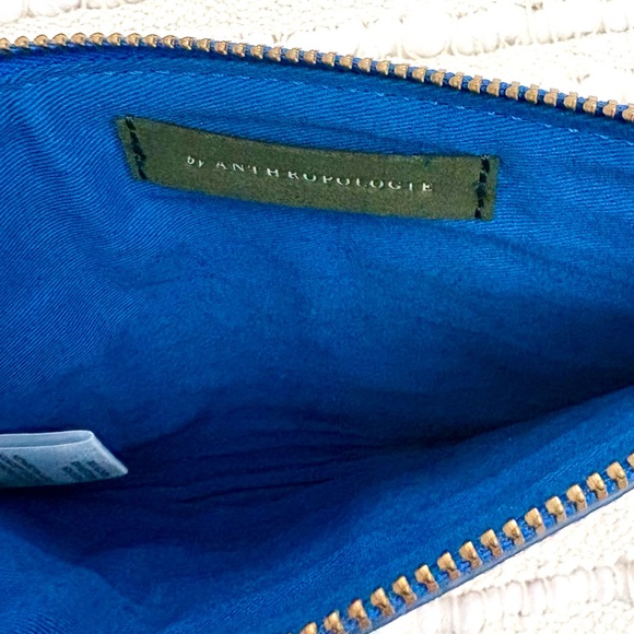 Anthropologie Sequined Snake-Printed Clutch - Picture 9 of 9